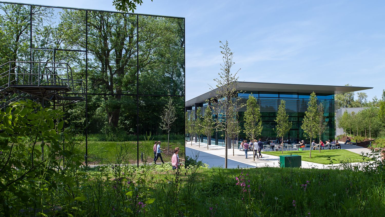 The D9 building on the Dyson Malmesbury campus